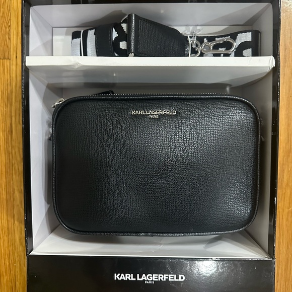 Karl Lagerfeld Handbags - Karl Lagerfeld Black Men's Bag